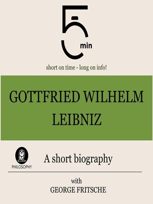 cover image of Gottfried Wilhelm Leibniz
